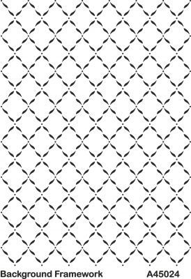 A45024 Background (Arka Plan) Stencil 20x30 cm. - 1