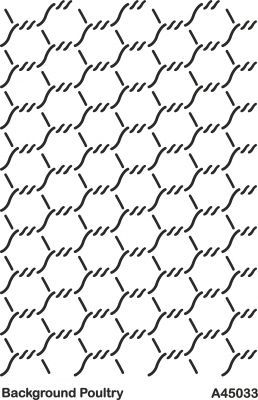 A45033 Background (Arka Plan) Stencil 20x30 cm. - 1