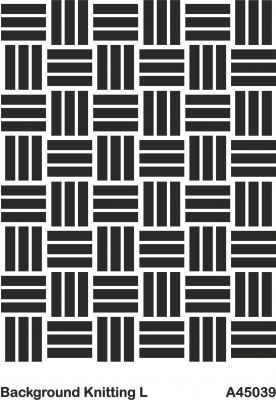 A45039 Background (Arka Plan) Stencil 20x30 cm. - 1