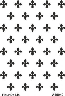A45040 Background (Arka Plan) Stencil 20x30 cm. - 1
