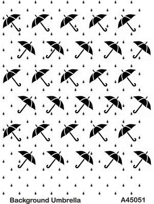 A45051 Background (Arka Plan) Stencil 20x30 cm. - 1