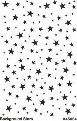 A45054 Background (Arka Plan) Stencil 20x30 cm. - 1