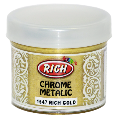 Chrome Metalik 1547 RICH GOLD - 1