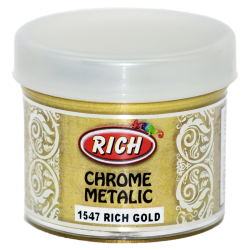 Chrome Metalik 1547 RICH GOLD - 2