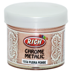 Chrome Metalik 1554 PUDRA PEMBE - 2
