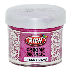 Chrome Metalik 1556 FUŞYA - 3