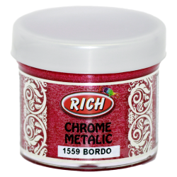 Chrome Metalik 1559 BORDO - 3