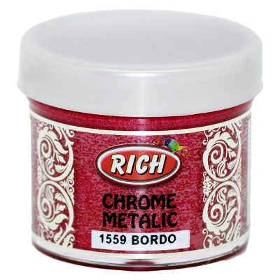 Chrome Metalik 1559 BORDO - 1