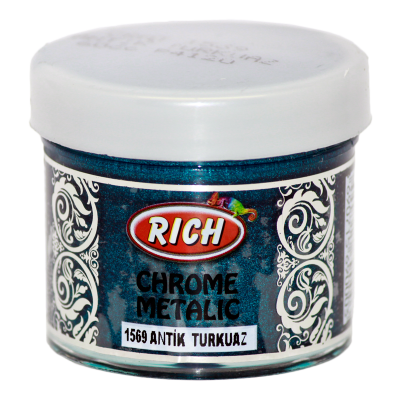 Chrome Metalik 1569 ANTİK TURKUAZ - 1