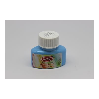 Rich 3015 AÇIK MAVİ Opak 45 cc Kumaş Boyası - 1