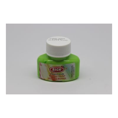 Rich 3019 Fıstık Yeşili Opak 45 cc Kumaş Boyası - 1