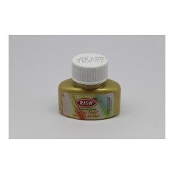 Rich 3114 Klasik Altın Metalik Kumaş Boyası 45 cc - 2