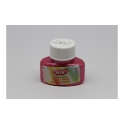 Rich 3128 Pembe Metalik Kumaş Boyası 45 cc - 2