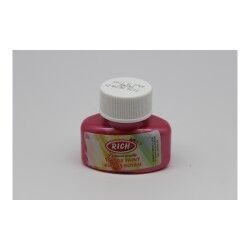 Rich 3128 Pembe Metalik Kumaş Boyası 45 cc - 2