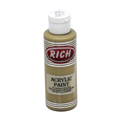 Rich Arilik Boya 120 cc Sütlü Kahve 129 - 1