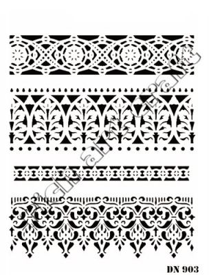 Rich Dantel Stencil DN903 - 1