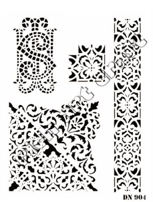 Rich Dantel Stencil DN904 - 1
