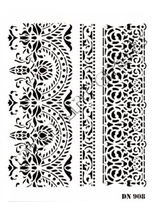 Rich Dantel Stencil DN908 - 1