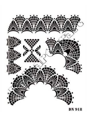 Rich Dantel Stencil DN918 - 1