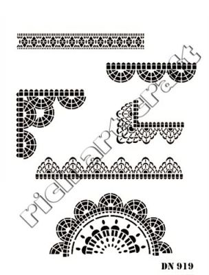 Rich Dantel Stencil DN919 - 1