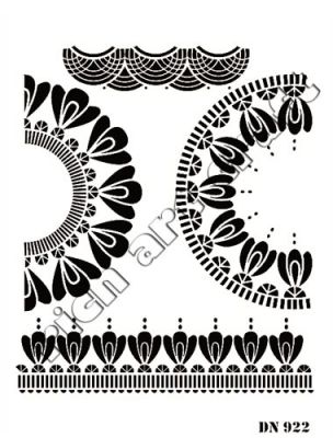 Rich Dantel Stencil DN922 - 1