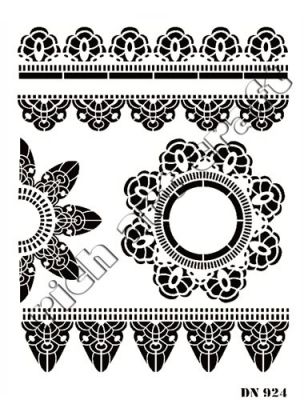 Rich Dantel Stencil DN924 - 1