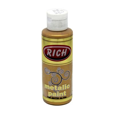 Rich Metalik Boya 726 ANTİK ALTIN 120 cc - 1