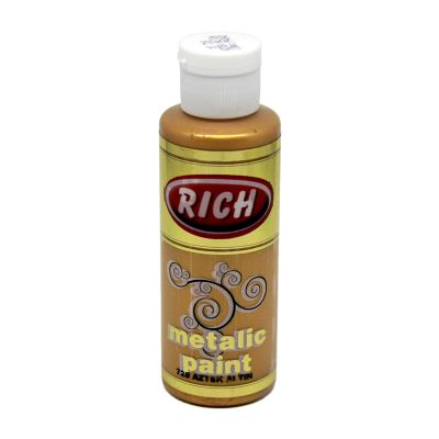 Rich Metalik Boya 728 AZTEK ALTIN 120 cc - 1