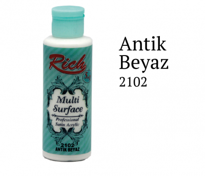 Rich Multi Surface 120 cc 2102 Antik Beyaz - 1