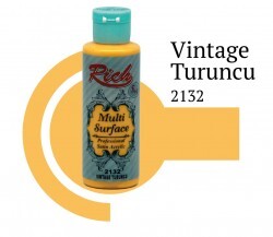 Rich Multi Surface 120 cc 2132 Vintage Turuncu - 2