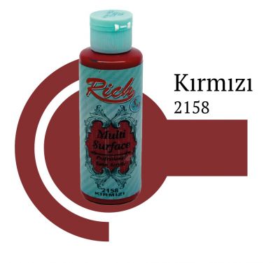 Rich Multi Surface 120 cc 2158 Kırmızı - 1