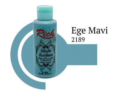 Rich Multi Surface 120 cc 2189 Ege Mavi - 1