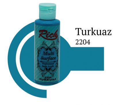 Rich Multi Surface 120 cc 2204 Turkuaz - 1