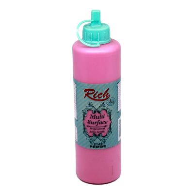 Rich Multi Surface Akrilik Boya 500 cc 2142 PEMBE - 1