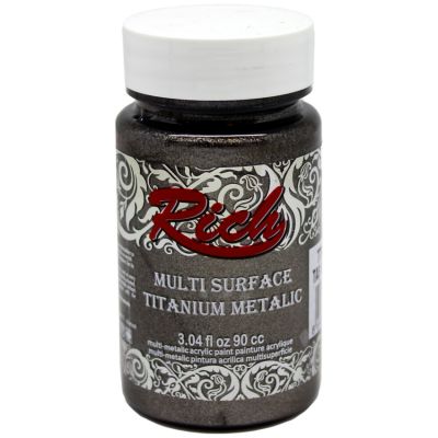 Rich Multi Surface Titanyum Metalik 2542 TAŞ GRİ 90 cc - 1