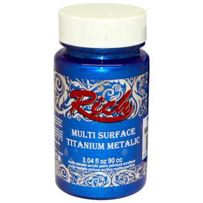 Rich Multi Surface Titanyum Metalik 2562 MAVİ 90 cc - 1