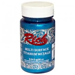 Rich Multi Surface Titanyum Metalik 2566 BODRUM MAVİ 90 cc - 2