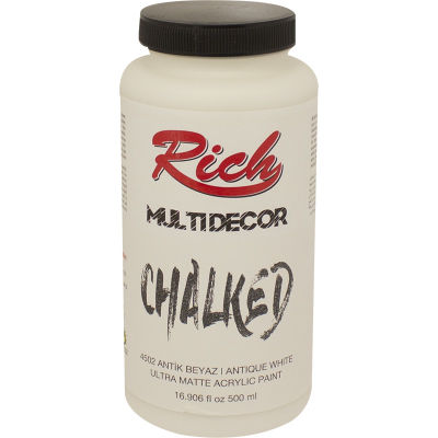 Rich MULTIDECOR CHALKED 500 ml. 4502 ANTİK BEYAZ - 1