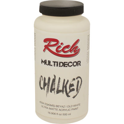 Rich MULTIDECOR CHALKED 500 ml. 4504 ESKİMİŞ BEYAZ - 1