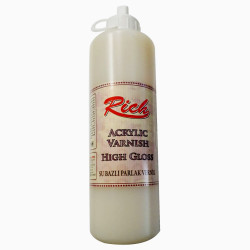 Rich Su Bazlı PARLAK Vernik Hıgh Gloss 500 cc