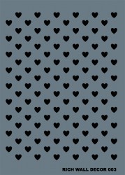 Rich WALL DECOR Stencıl 003 50x70 cm - 2