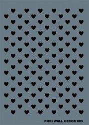Rich WALL DECOR Stencıl 003 50x70 cm - 2