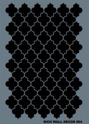 Rich WALL DECOR Stencıl 004 50x70 cm - 2
