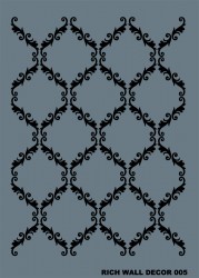 Rich WALL DECOR Stencıl 005 50x70 cm - 2