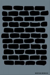 Rich WALL DECOR Stencıl 010 50x70 cm - 2