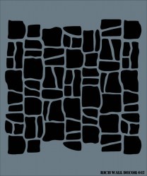 Rich WALL DECOR Stencıl 012 50x50 cm - 2