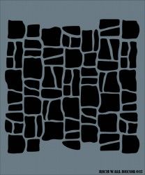 Rich WALL DECOR Stencıl 012 50x50 cm - 2