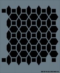 Rich WALL DECOR Stencıl 014 50x50 cm - 2