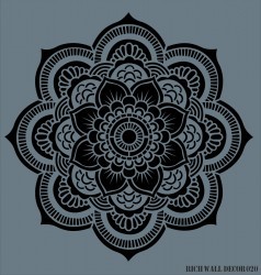 Rich WALL DECOR Stencıl 020 50x53 cm - 2