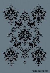 Rich WALL DECOR Stencıl 026 50x70 cm - 2